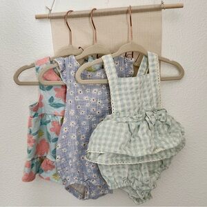 Blue 3-9 month bundle dresses